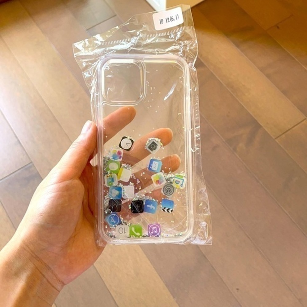 🆕 iPhone 12 Glitter Phone Case